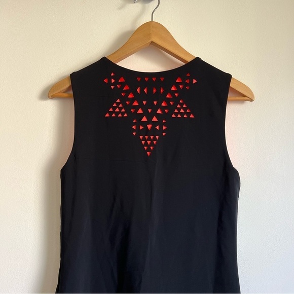 Mara Hoffman Laser Cut Dress in Black M/L - Picture 9 of 12